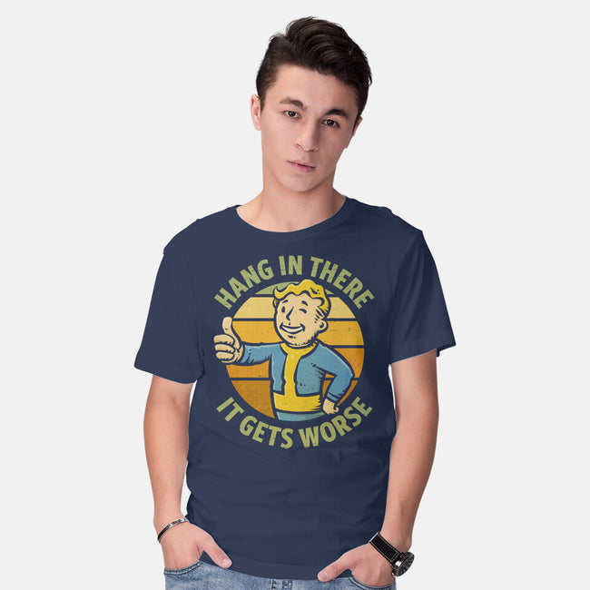 It Really Does Get Worse-Mens-Basic-Tee-kg07