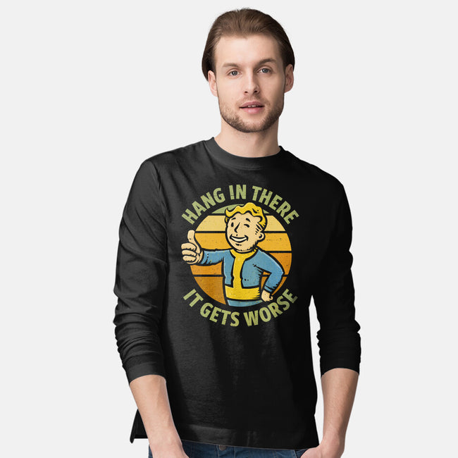It Really Does Get Worse-Mens-Long Sleeved-Tee-kg07