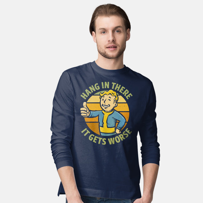 It Really Does Get Worse-Mens-Long Sleeved-Tee-kg07
