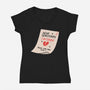 Dear Serotonin-Womens-V-Neck-Tee-koalastudio