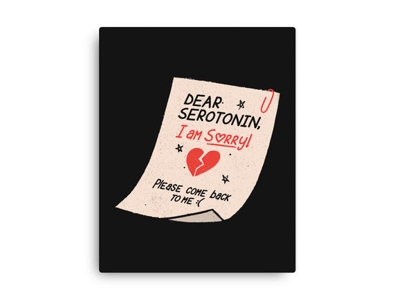 Dear Serotonin
