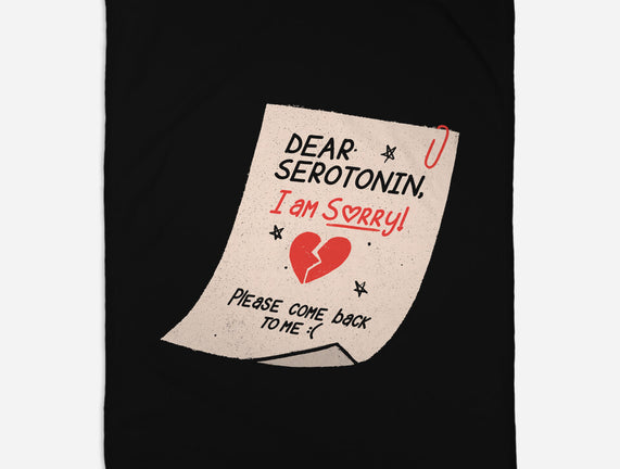 Dear Serotonin