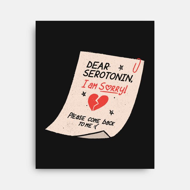 Dear Serotonin-None-Stretched-Canvas-koalastudio