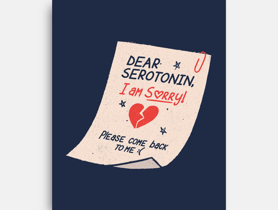 Dear Serotonin