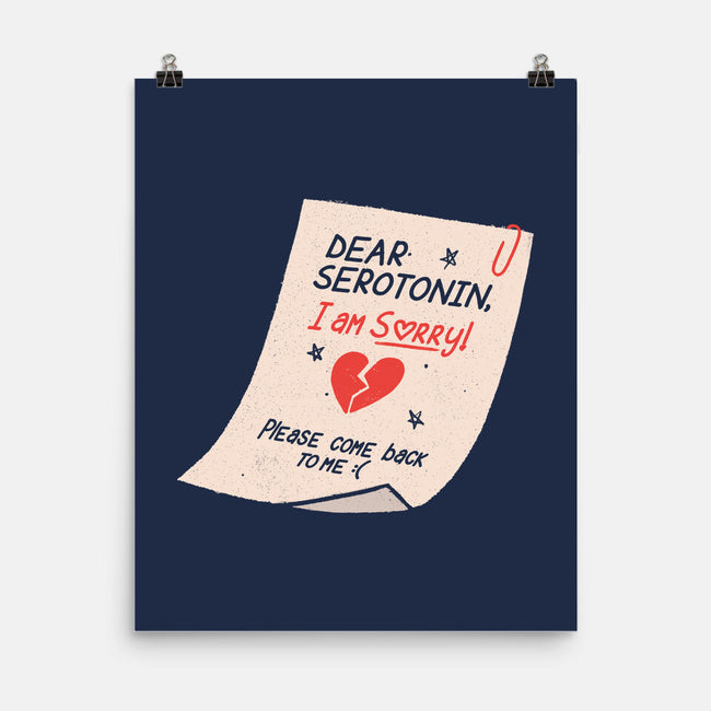 Dear Serotonin-None-Matte-Poster-koalastudio