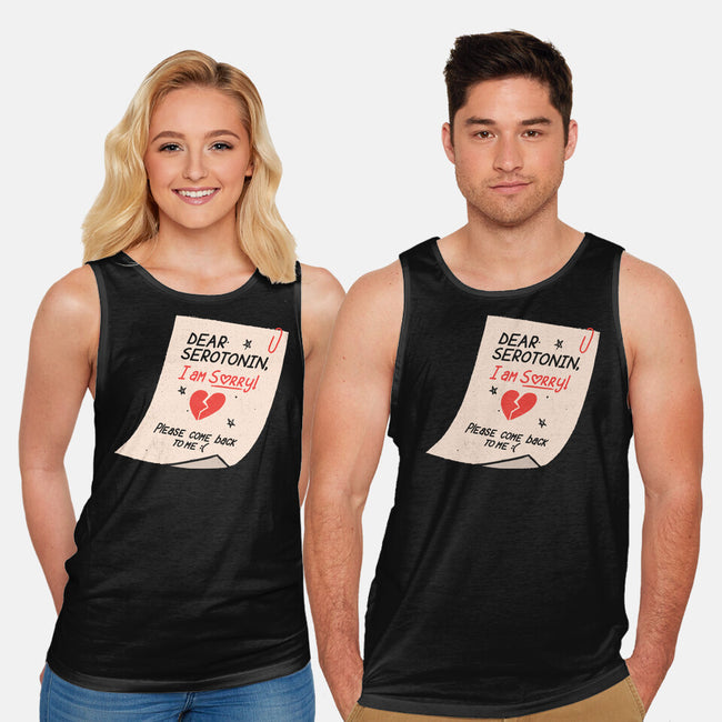 Dear Serotonin-Unisex-Basic-Tank-koalastudio