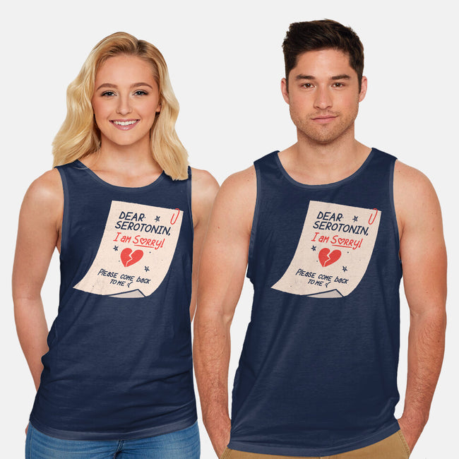 Dear Serotonin-Unisex-Basic-Tank-koalastudio
