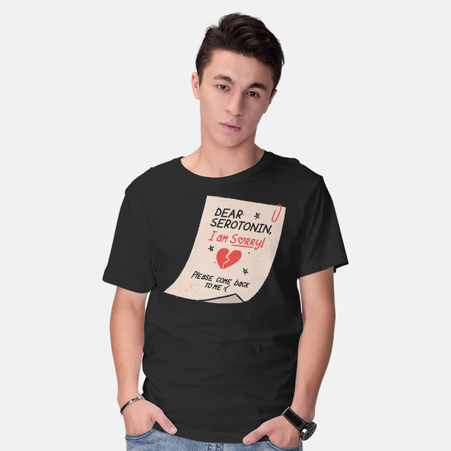 Dear Serotonin-Mens-Basic-Tee-koalastudio