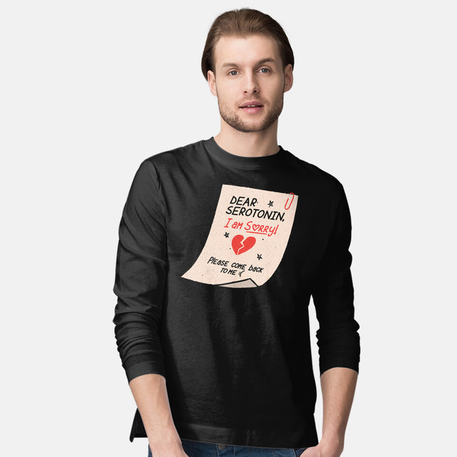 Dear Serotonin-Mens-Long Sleeved-Tee-koalastudio