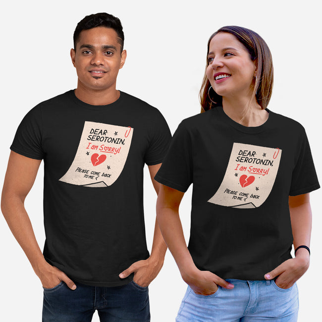 Dear Serotonin-Unisex-Basic-Tee-koalastudio