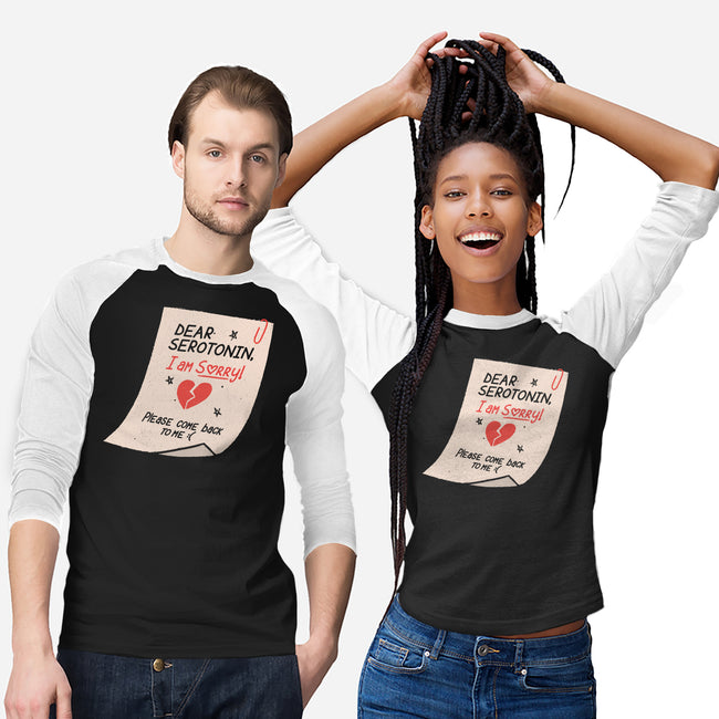 Dear Serotonin-Unisex-Baseball-Tee-koalastudio