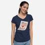 Dear Serotonin-Womens-V-Neck-Tee-koalastudio