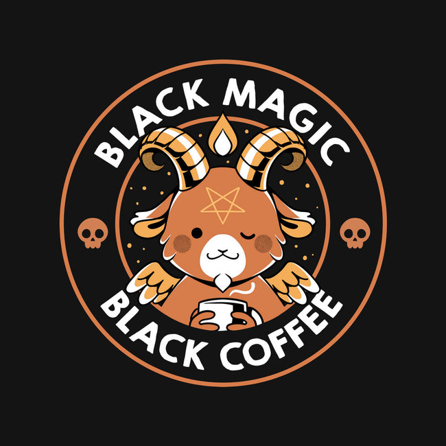 Black Magic Black Coffee-Mens-Heavyweight-Tee-tobefonseca