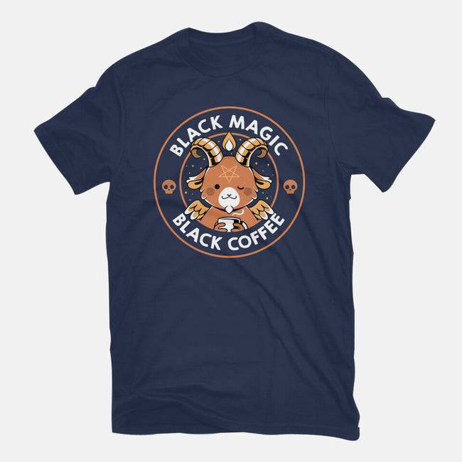 Black Magic Black Coffee-Unisex-Basic-Tee-tobefonseca