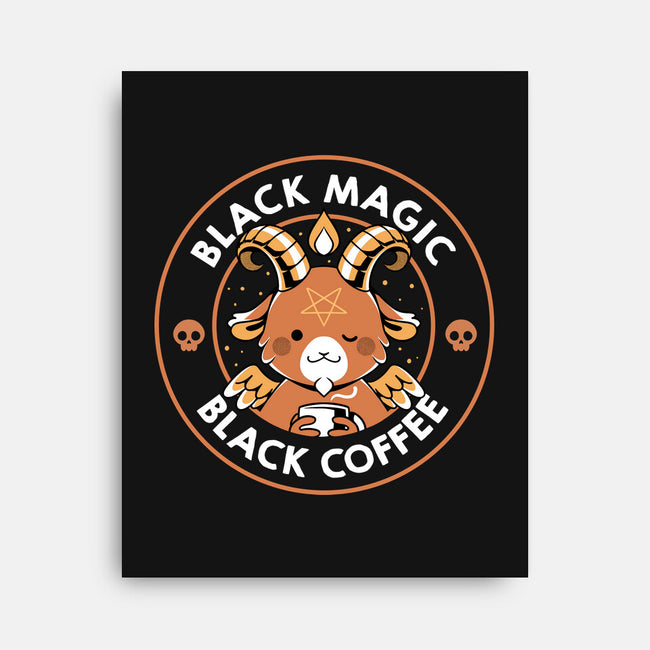Black Magic Black Coffee-None-Stretched-Canvas-tobefonseca
