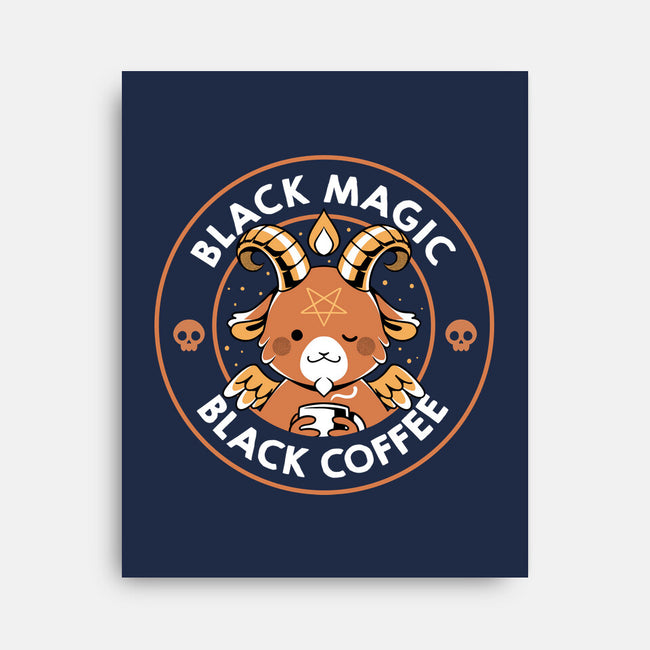Black Magic Black Coffee-None-Stretched-Canvas-tobefonseca