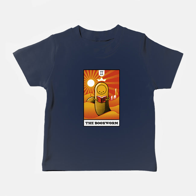 The Bookworm-Baby-Basic-Tee-tobefonseca