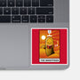 The Bookworm-None-Glossy-Sticker-tobefonseca