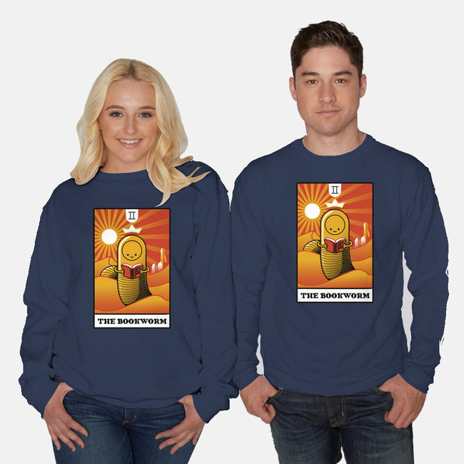 The Bookworm-Unisex-Crew Neck-Sweatshirt-tobefonseca