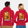 The Bookworm-Unisex-Zip-Up-Sweatshirt-tobefonseca