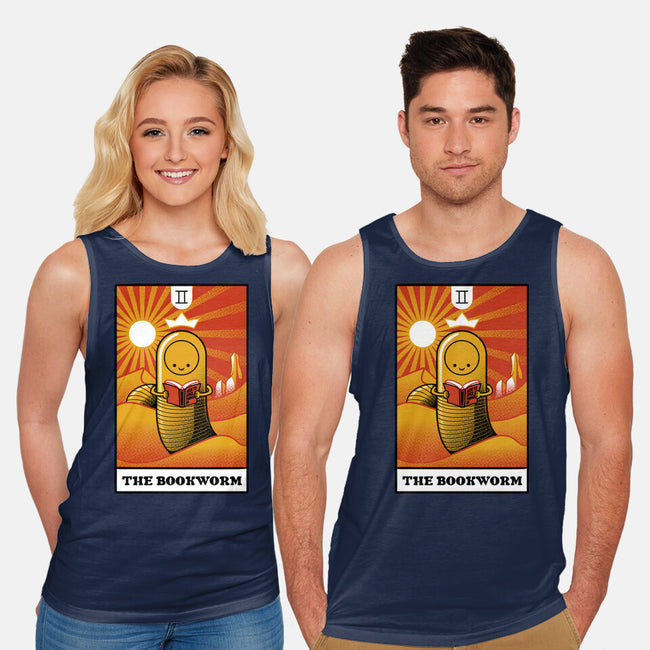 The Bookworm-Unisex-Basic-Tank-tobefonseca