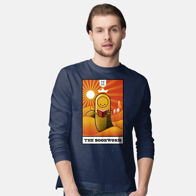 The Bookworm-Mens-Long Sleeved-Tee-tobefonseca