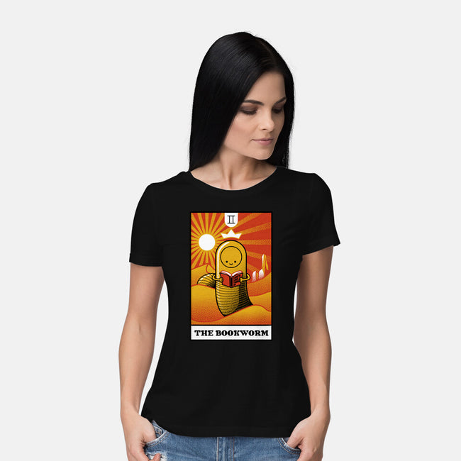 The Bookworm-Womens-Basic-Tee-tobefonseca