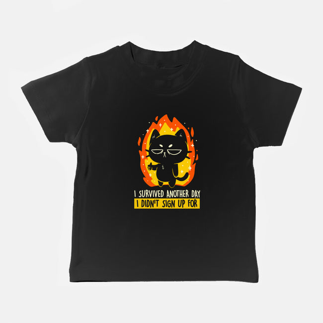 Survived Another Day-Baby-Basic-Tee-koalastudio