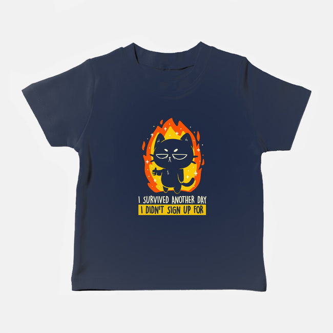 Survived Another Day-Baby-Basic-Tee-koalastudio