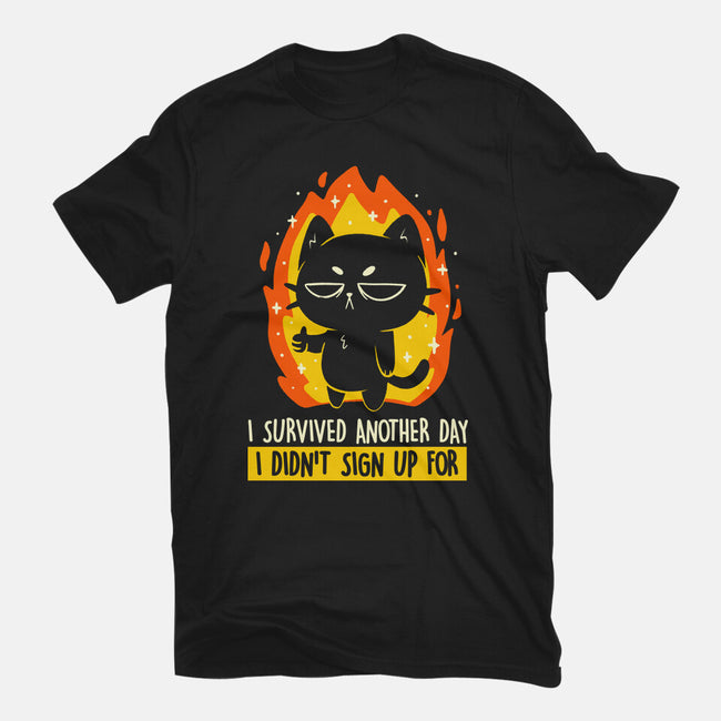 Survived Another Day-Youth-Basic-Tee-koalastudio