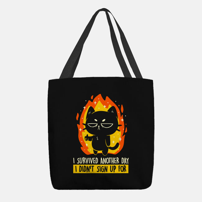 Survived Another Day-None-Basic Tote-Bag-koalastudio
