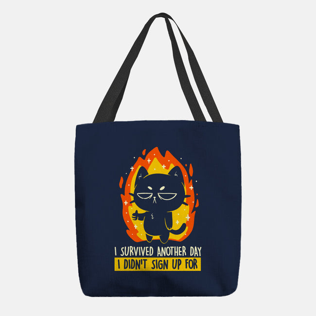 Survived Another Day-None-Basic Tote-Bag-koalastudio