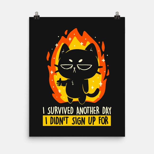 Survived Another Day-None-Matte-Poster-koalastudio