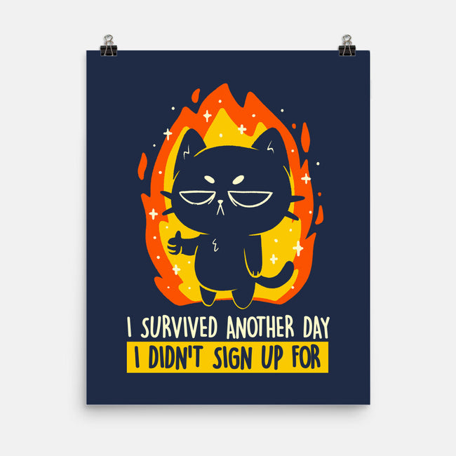 Survived Another Day-None-Matte-Poster-koalastudio
