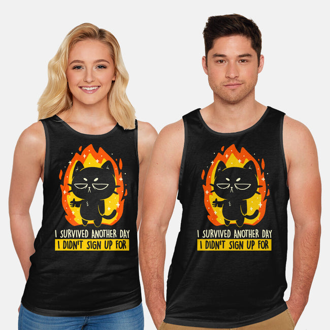 Survived Another Day-Unisex-Basic-Tank-koalastudio