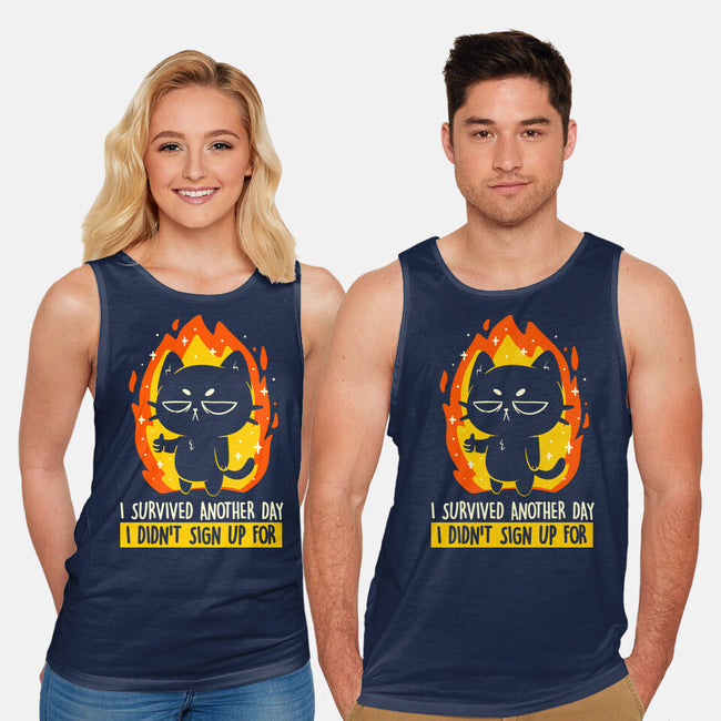Survived Another Day-Unisex-Basic-Tank-koalastudio