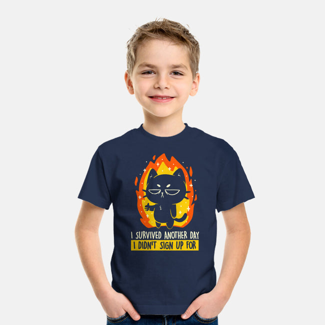 Survived Another Day-Youth-Basic-Tee-koalastudio