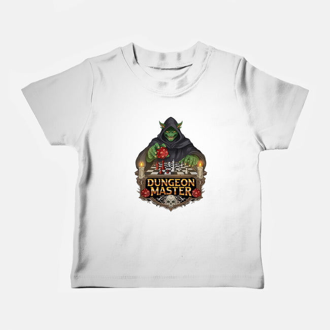 Dungeon Master Mind-Baby-Basic-Tee-hirolabs
