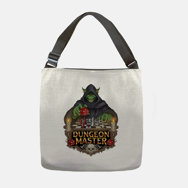 Dungeon Master Mind-None-Adjustable Tote-Bag-hirolabs