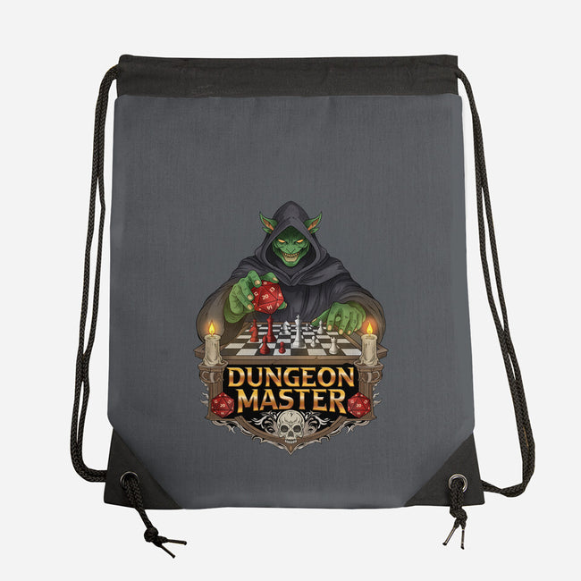 Dungeon Master Mind-None-Drawstring-Bag-hirolabs