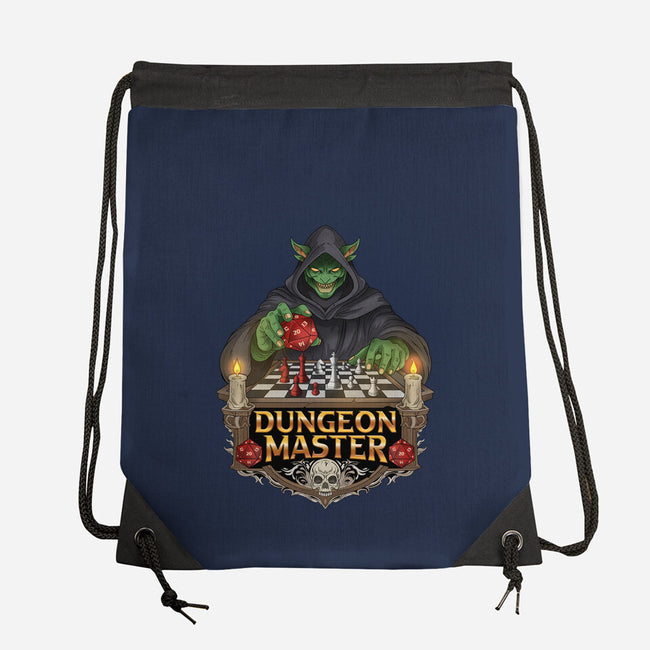 Dungeon Master Mind-None-Drawstring-Bag-hirolabs