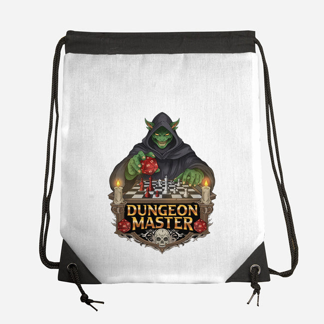 Dungeon Master Mind-None-Drawstring-Bag-hirolabs
