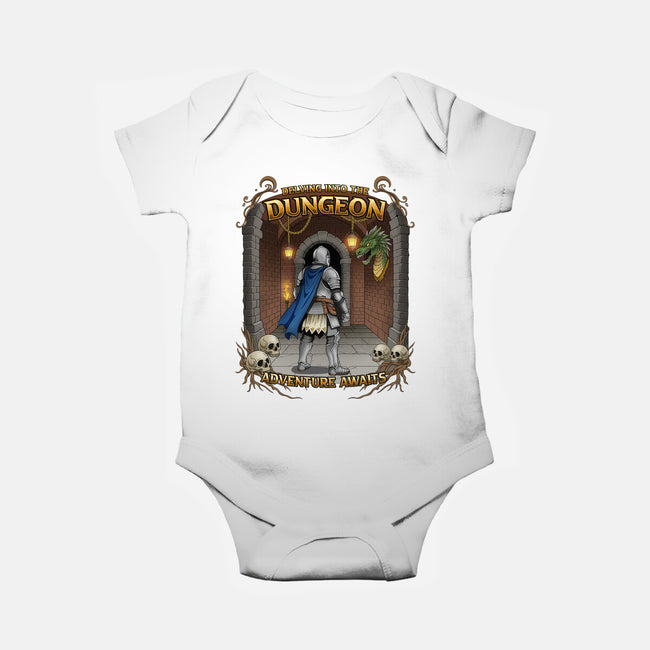 Delving The Dungeon-Baby-Basic-Onesie-hirolabs