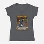 Delving The Dungeon-Womens-V-Neck-Tee-hirolabs
