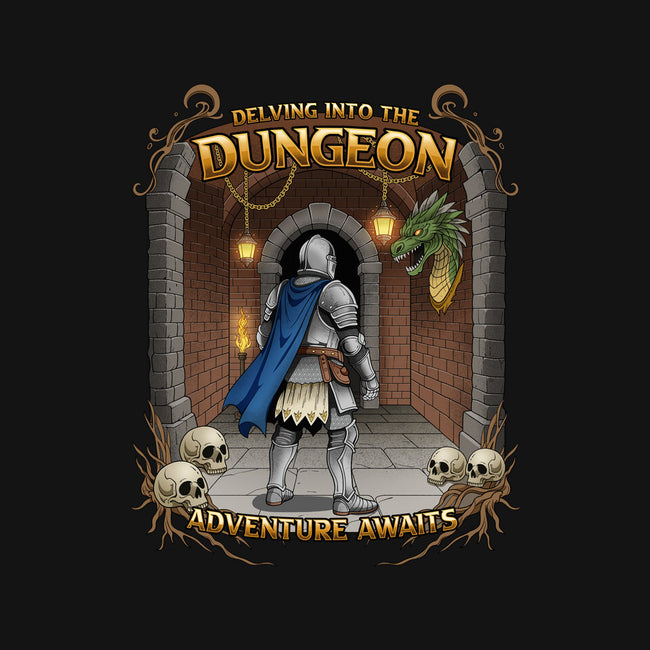 Delving The Dungeon-Unisex-Crew Neck-Sweatshirt-hirolabs