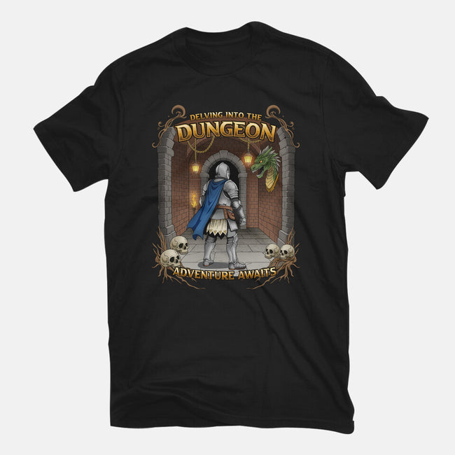 Delving The Dungeon-Youth-Basic-Tee-hirolabs