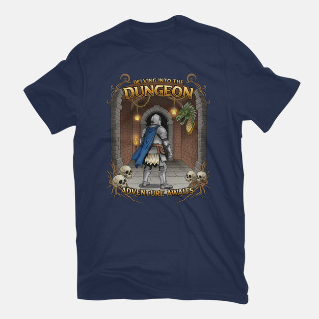 Delving The Dungeon-Womens-Basic-Tee-hirolabs