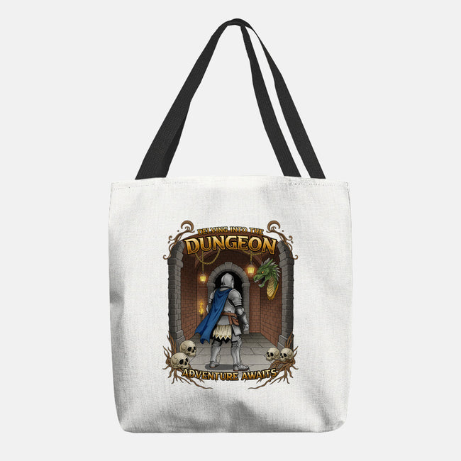 Delving The Dungeon-None-Basic Tote-Bag-hirolabs