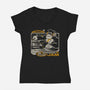 Banana Jam-Womens-V-Neck-Tee-ilustrata