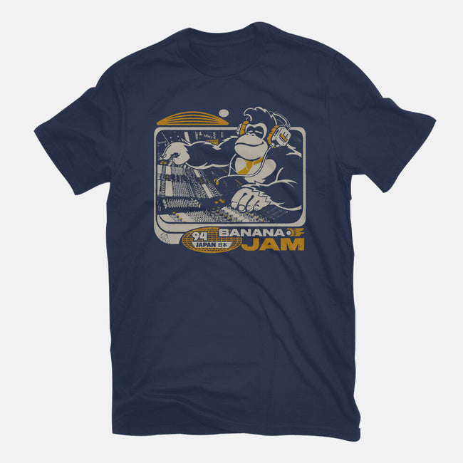 Banana Jam-Womens-Basic-Tee-ilustrata